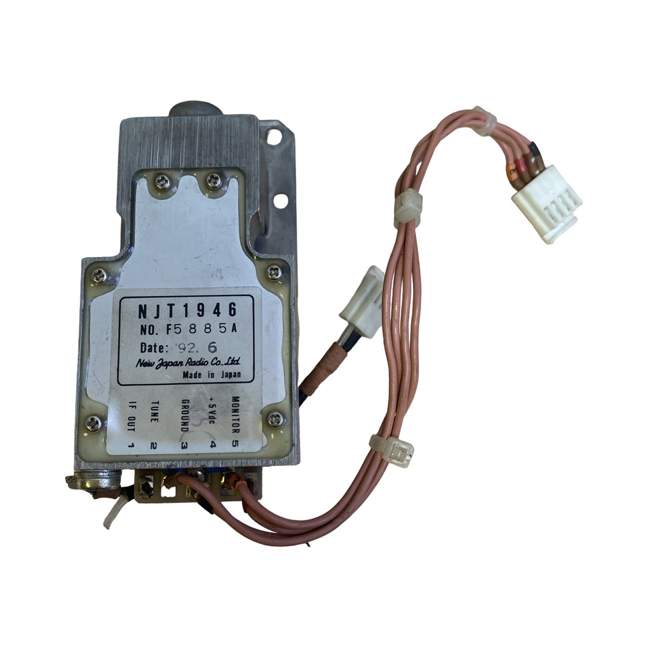 Приёмник X-band JRC NJT1946 s.n F5885A, б.у, на проверку