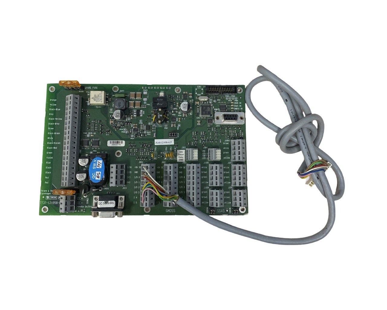 Карта печатной платы Thrane&Thrane A/S TT37-121958-C s/n 358520143, б/у, на проверку