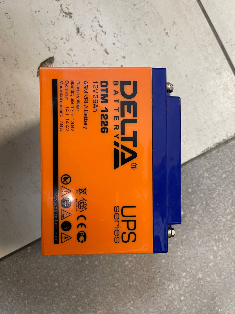 Аккумуляторная батарея DELTA DTM 1226
