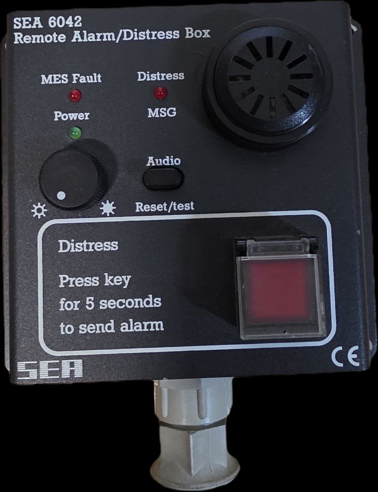 Sailor SEA 6042 remote alarm, s.n 97653962, б.у, на проверку