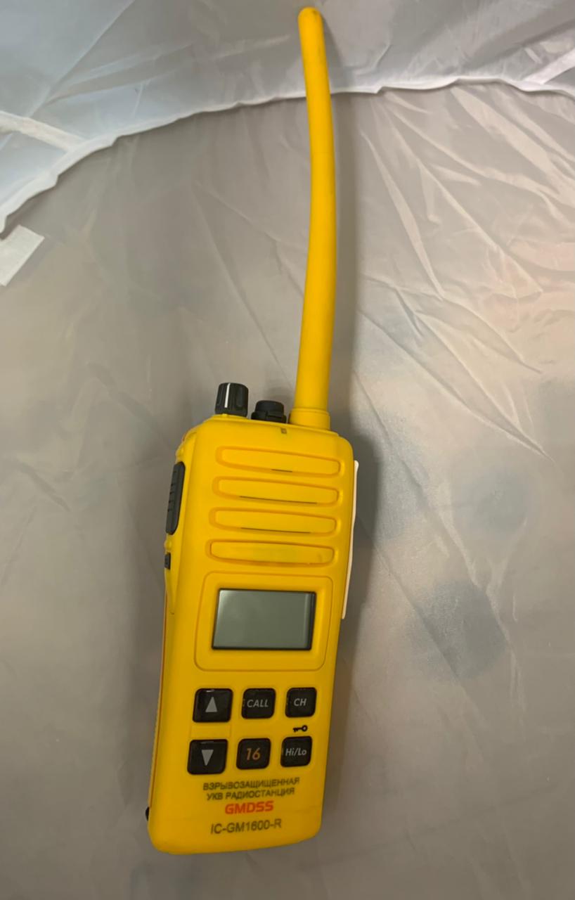Взрывозащищенная радиостанция ГМССБ ICOM IC-GM1600-R, s.n 0800057, б.у, на проверку