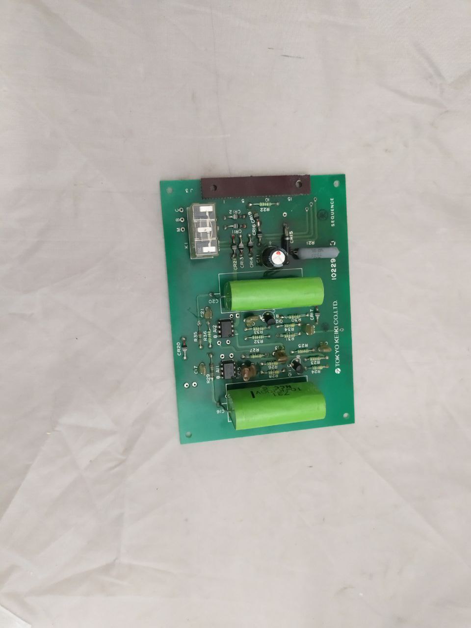Плата для гирокомпаса TOKYO KEIKI TG-3000  Sequence Circuit Assy p/n: 102291293 (б.у.) б.s.n (на проверку)