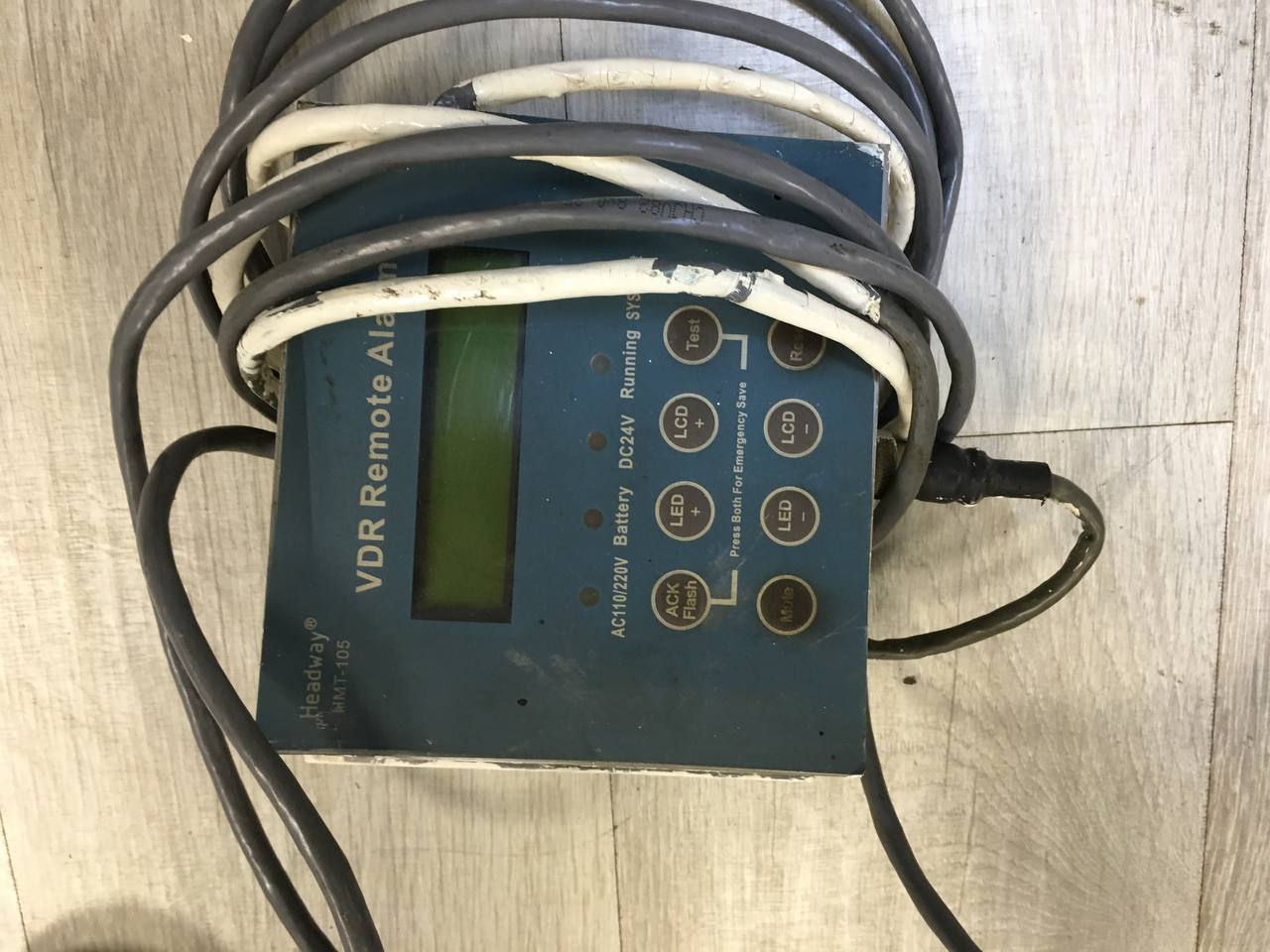 VDR Remote Alarm Panel HMT-105 s/n RAP091083 б.у на проверку