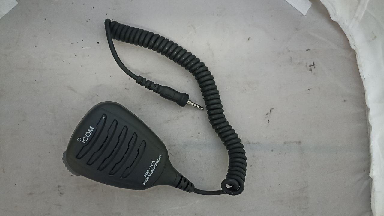 Тангента для радиостанции Icom HM165, s.n 0010087, б.у. рабочее