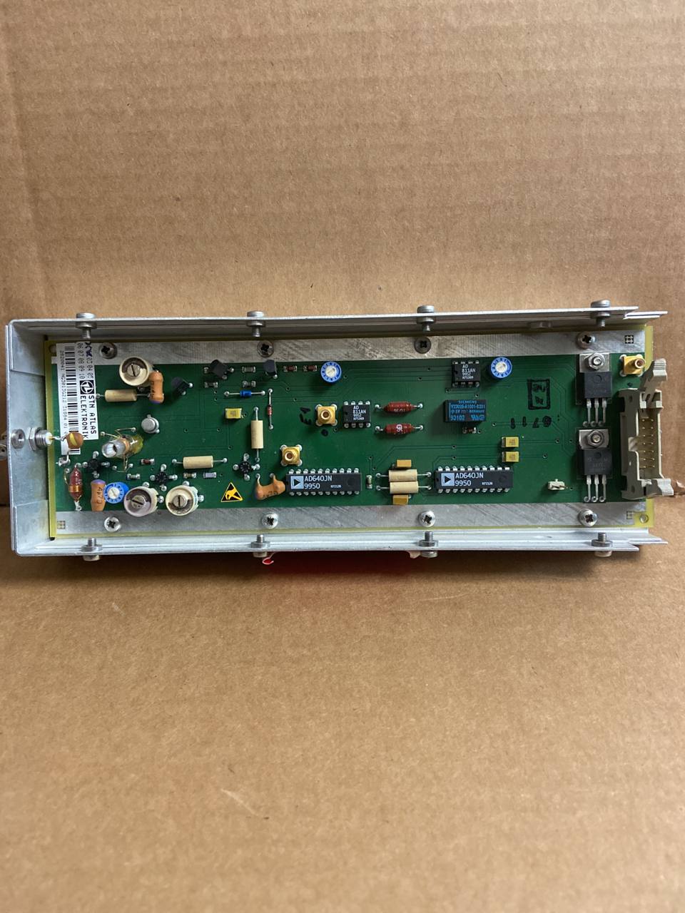 Плата усилителя радара ATLAS NG 3013 G 212 02D, s.n 2820041, б.у, на проверку