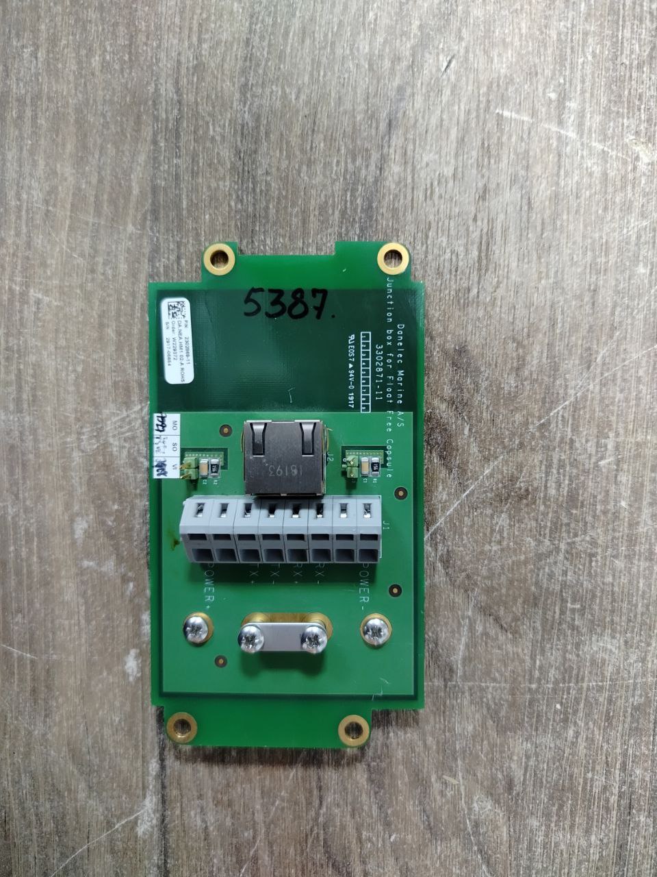 Плата Donelec 2302869-11 s.n 2917-05654 б.у рабочее