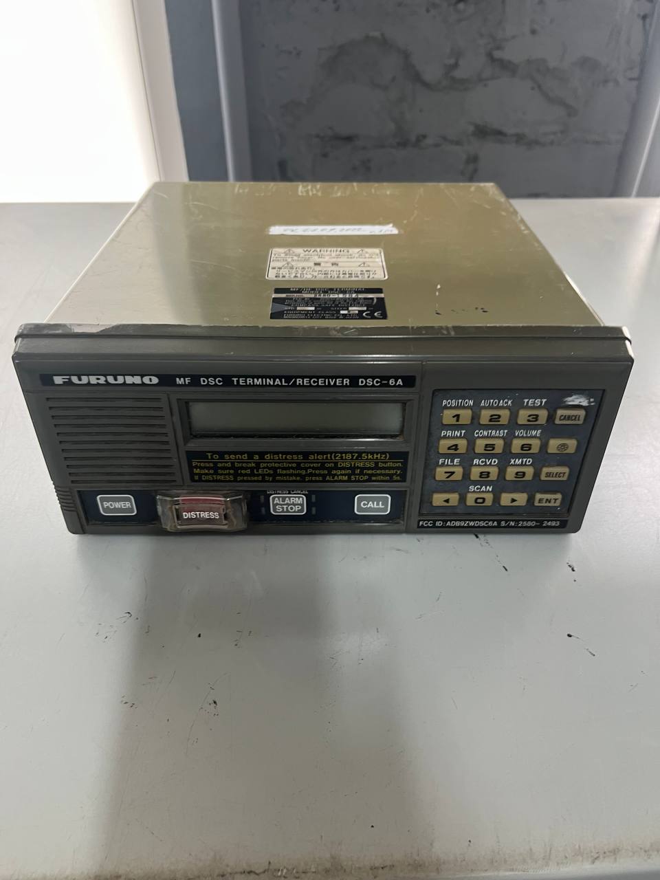 Радиостанция Furuno DSC-6A s.n 2580-1584 б.у на проверку