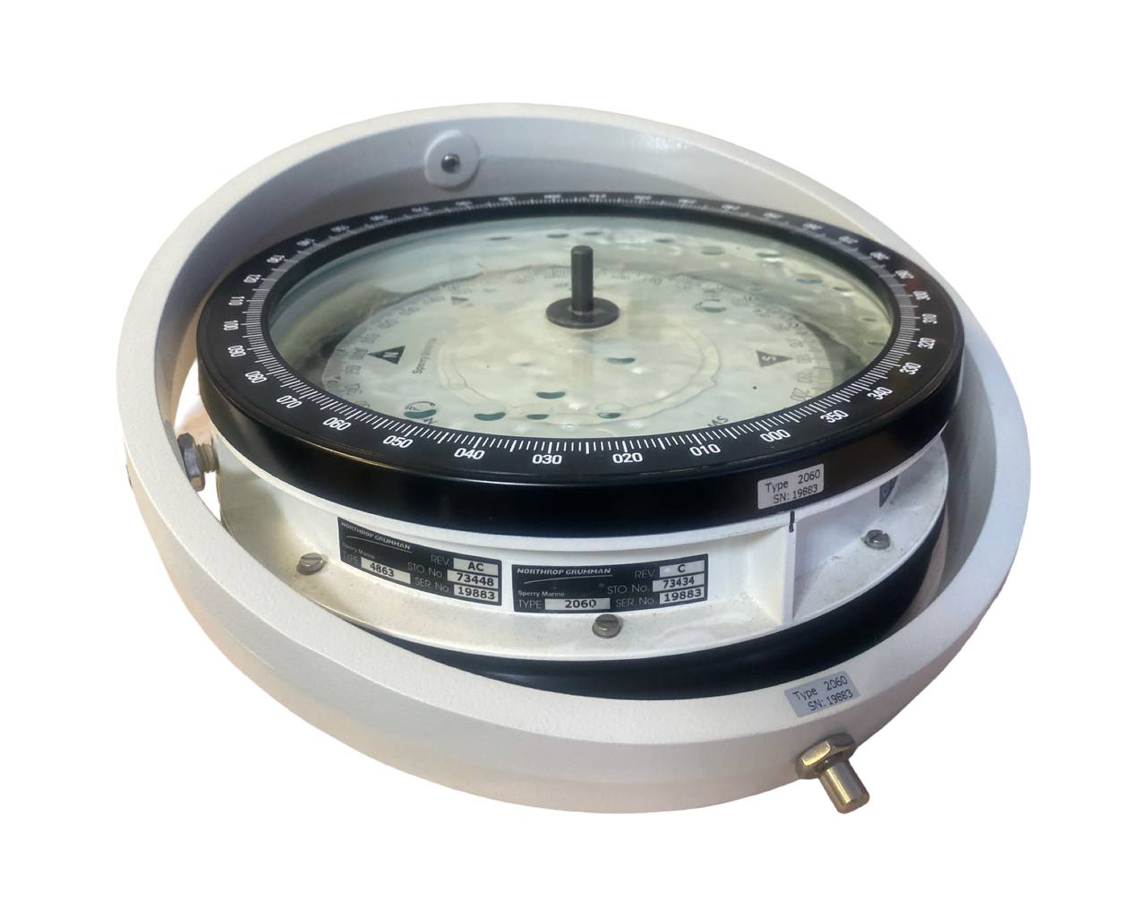 Магнитный компас Sperrey Marine 4863 Rev. AC s.n 19883, б.у, нерабочее