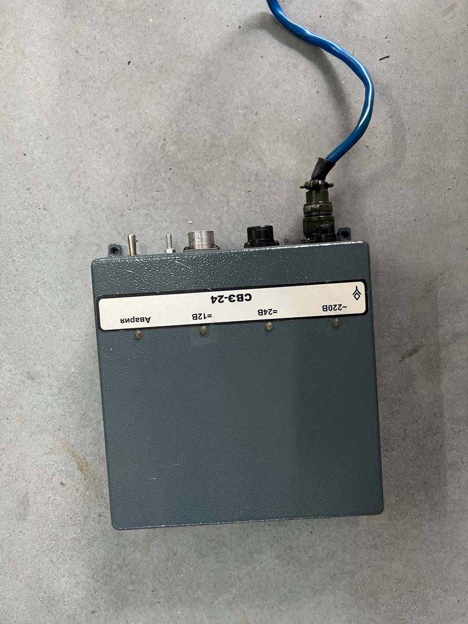 Блок питания Гранит СВЭ-24 s.n 01388 б.у рабочее