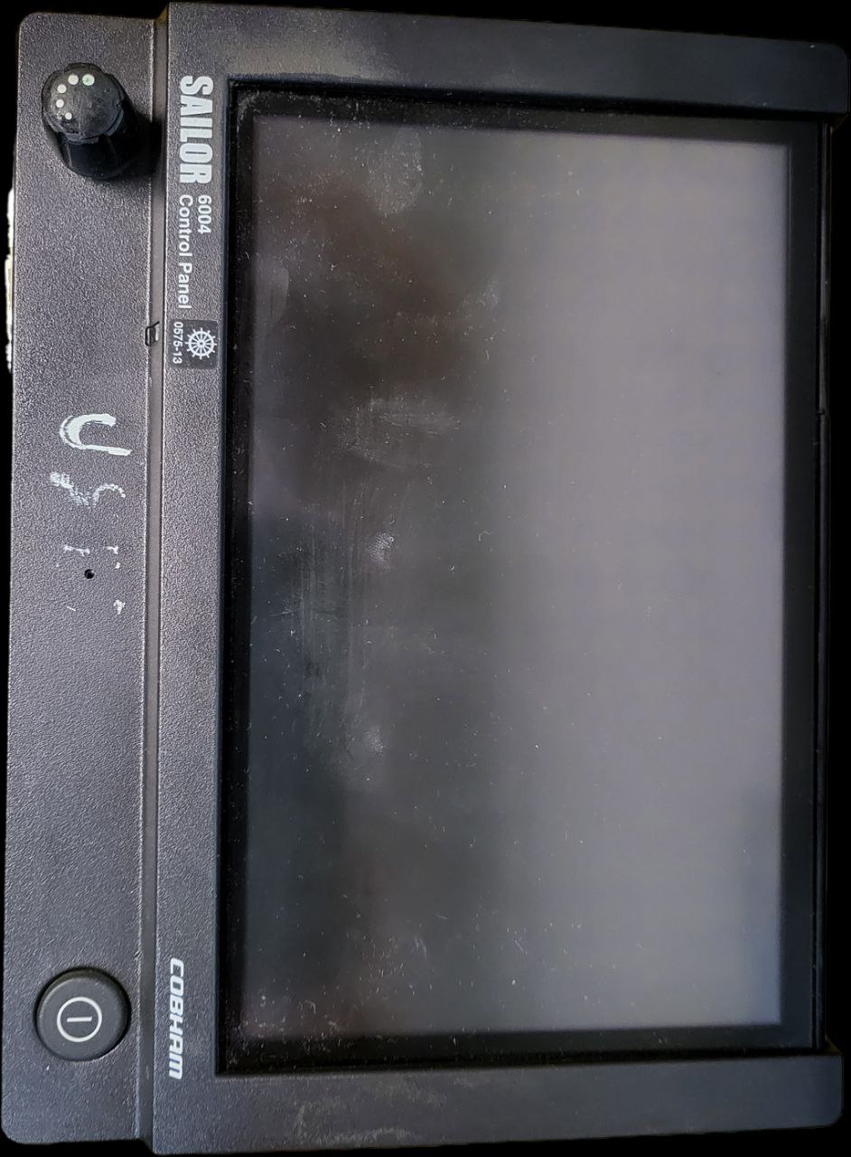 SAILOR Control Panel TT-6004, p.n 406004A, s.n 2056860249, б.у, рабочее