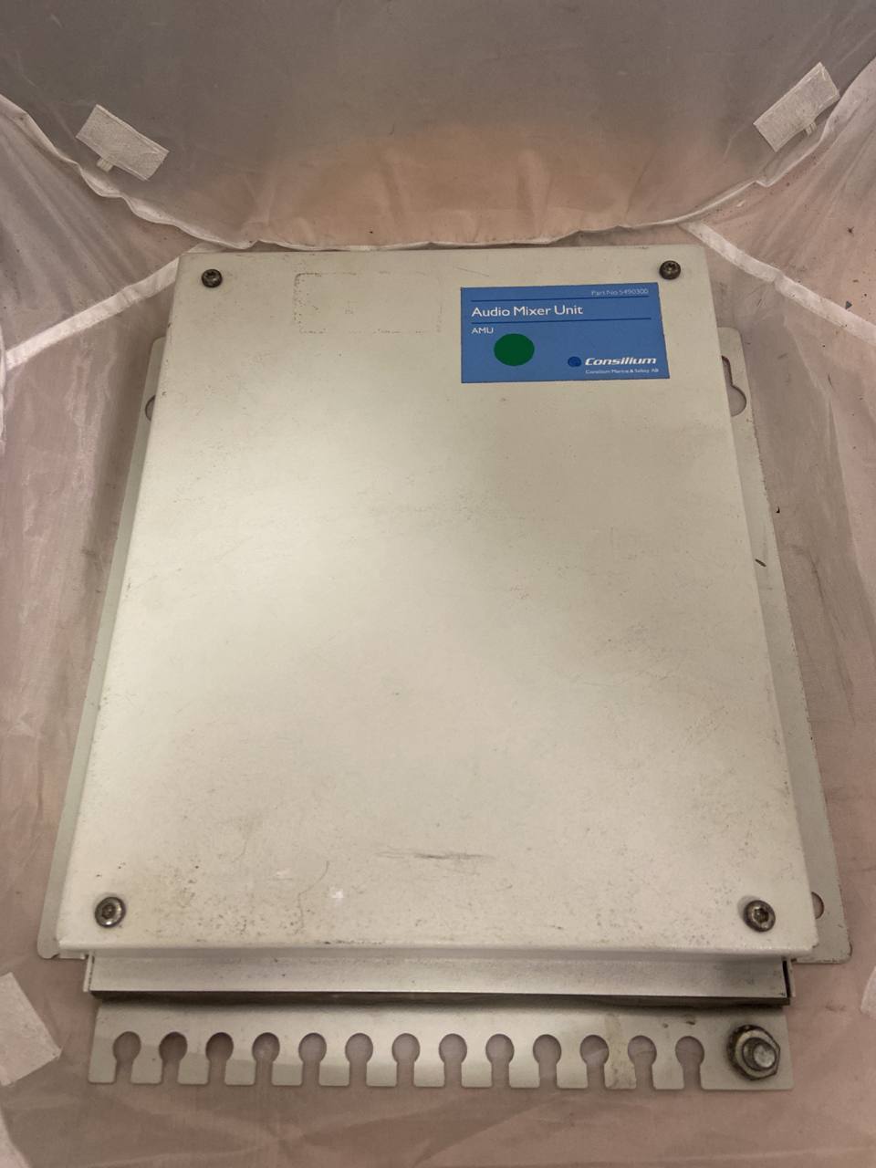 Audio Mixer для черного ящика CONSILIUM Индия, p.n 5490300, s.n SLE 1221 017, б.у, раб