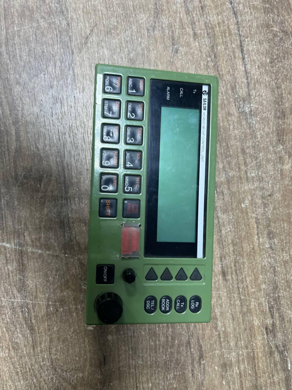 SAILOR HC4500 MF/HF CONTROL UNIT s/n 631588 б.у рабочее