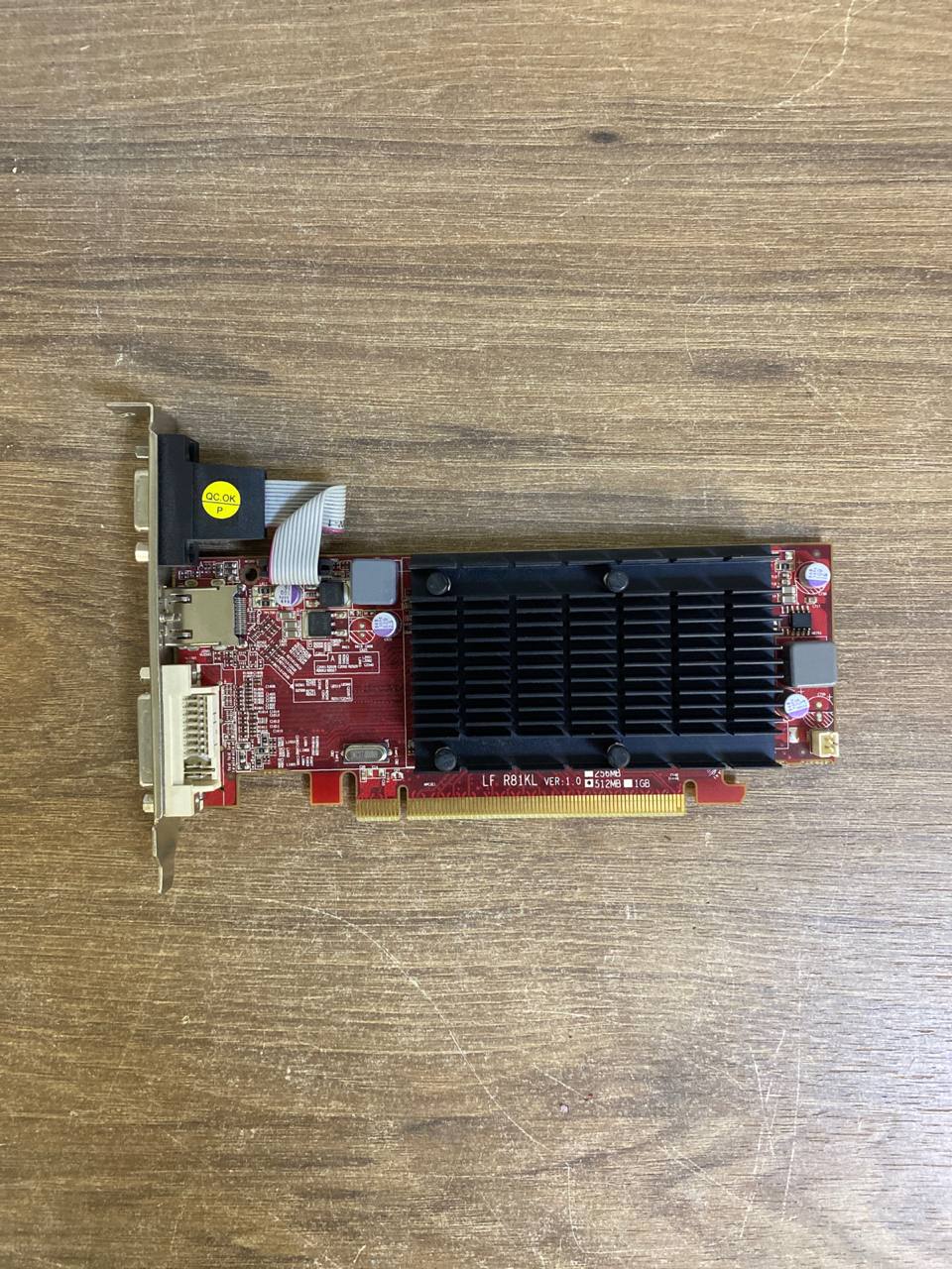 Видеокарта  Vision Master HD5450 s.n PG1001039785 б.у рабочее