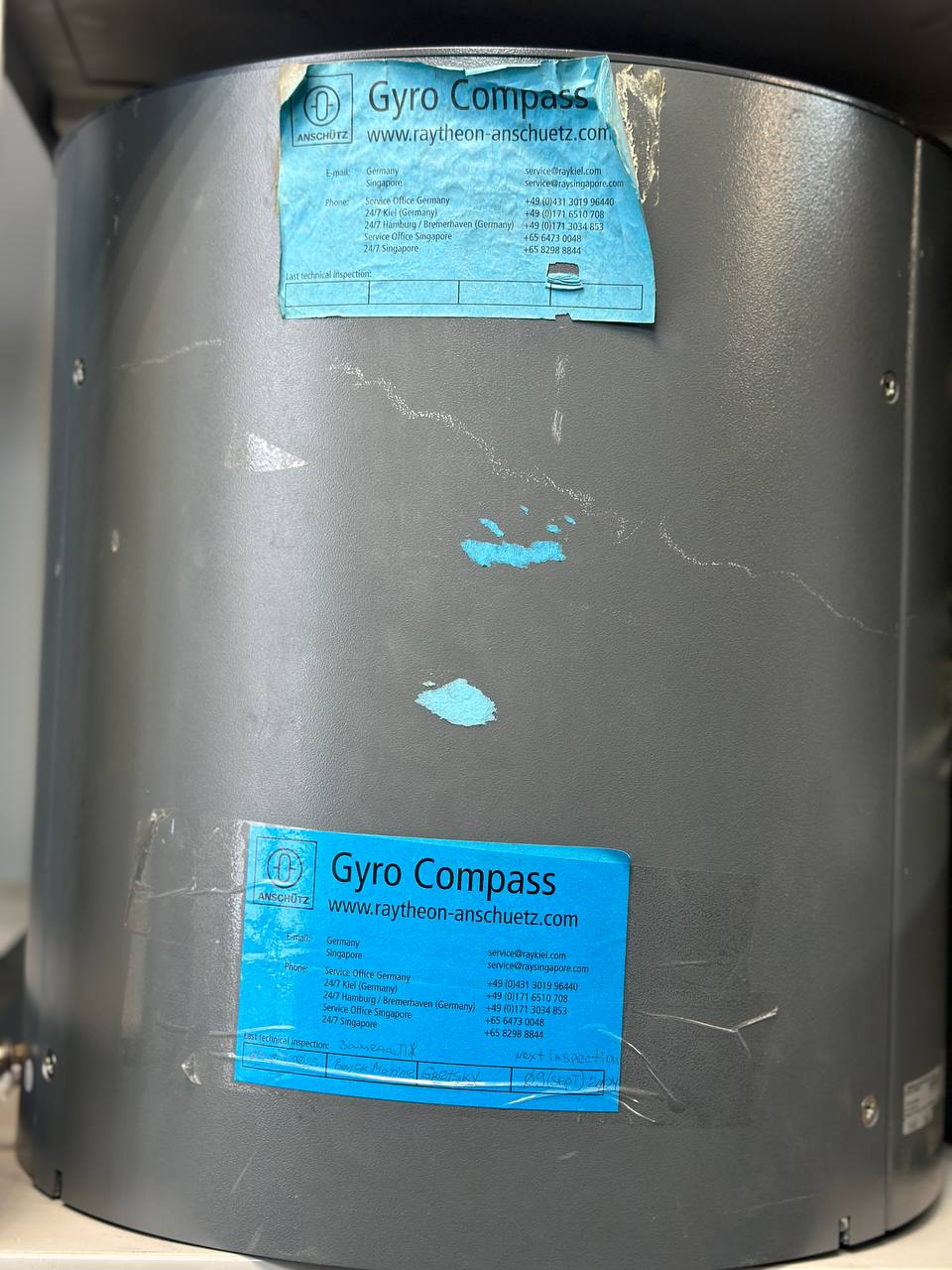 Гирокомпас Raytheon Anschuetz Standard 22 p/n 110-233.NG002 E10, s.n 4003813001356, б.у, на проверку