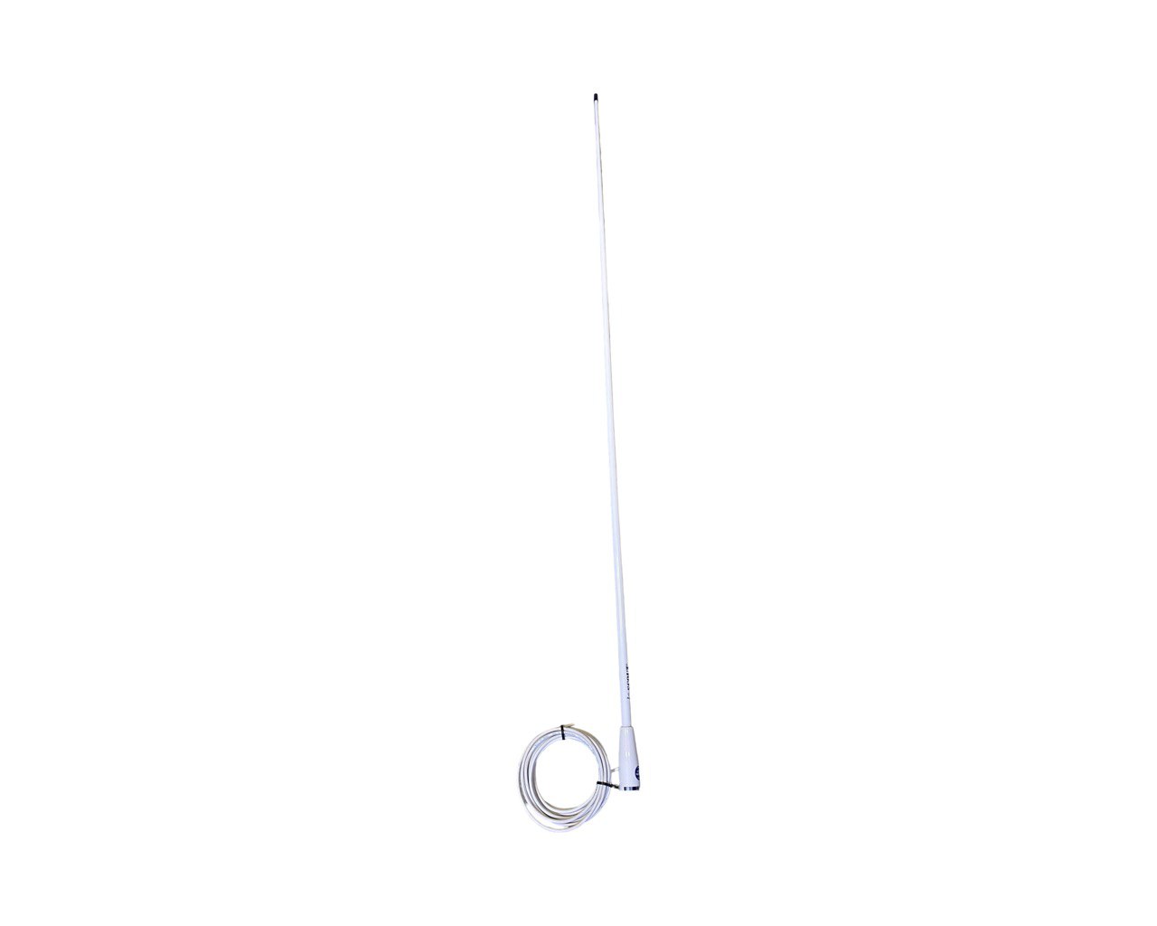 Антенна KS-22,3 db VHF  1,5м, кабель 4,5м RG58, разъём UHF белая