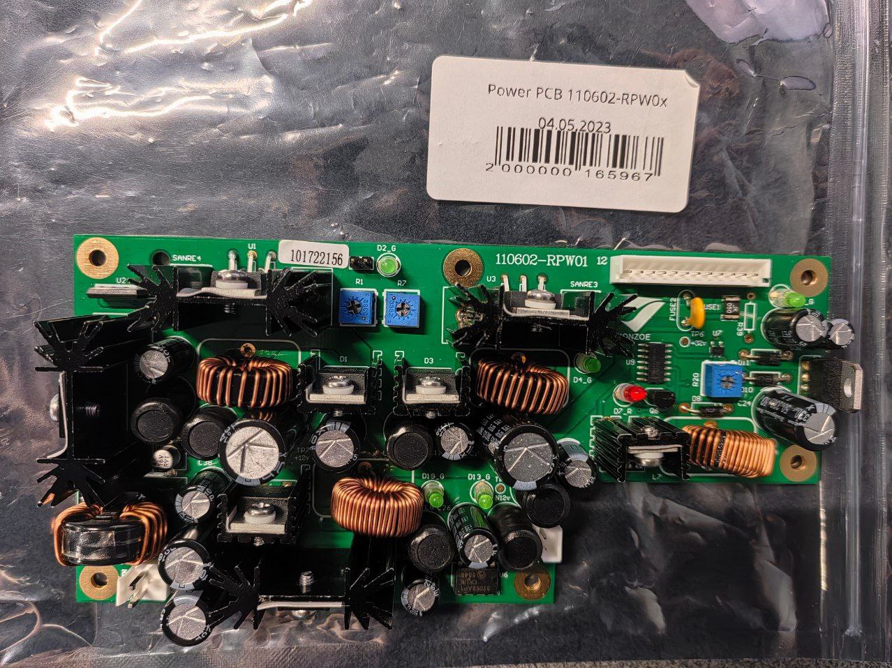 Плата Power PCB 110602-RPW0x (аналог Furuno 03P9348)