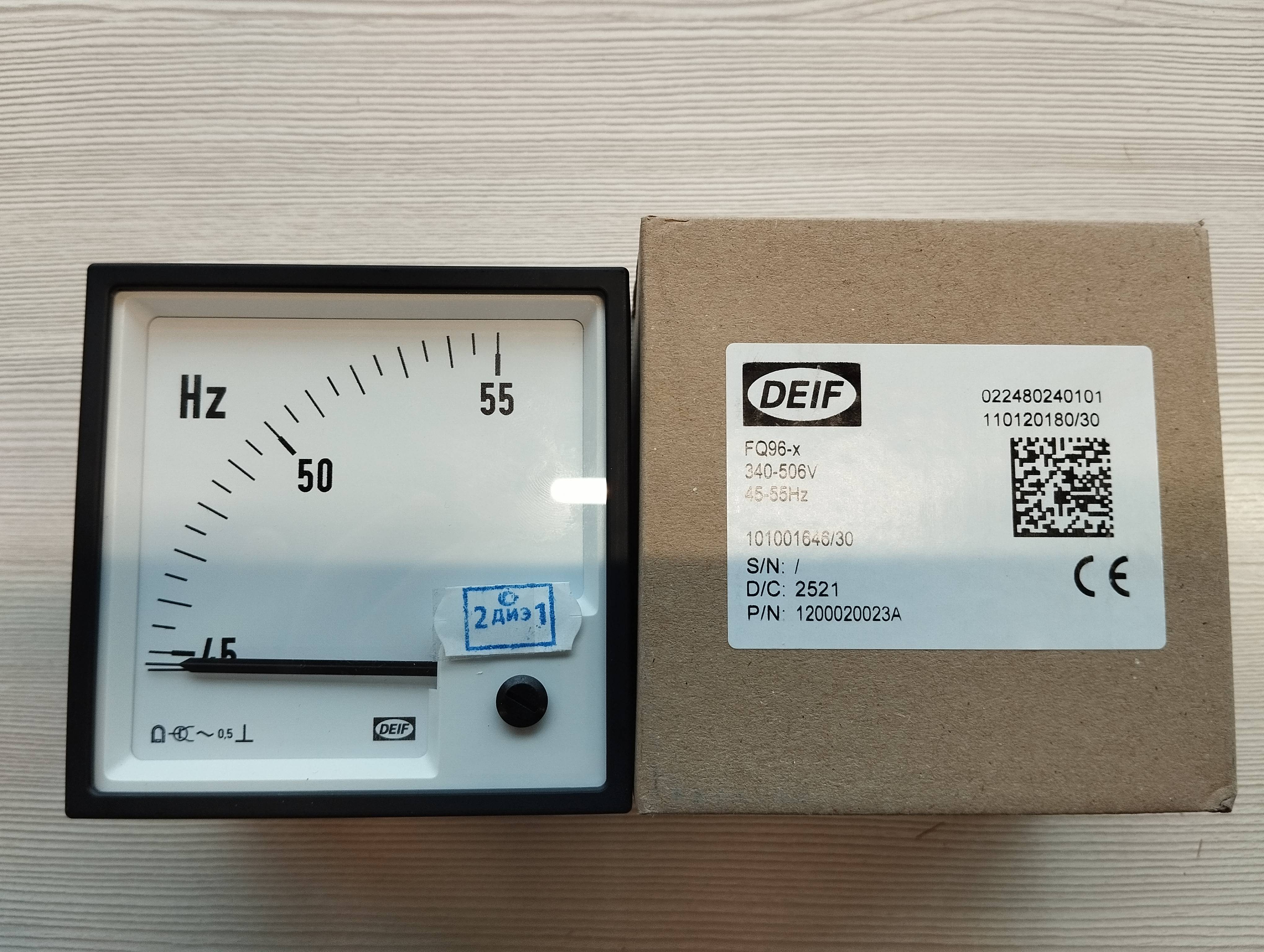 Частотомер   FQ96-x,45-55Hz,400V