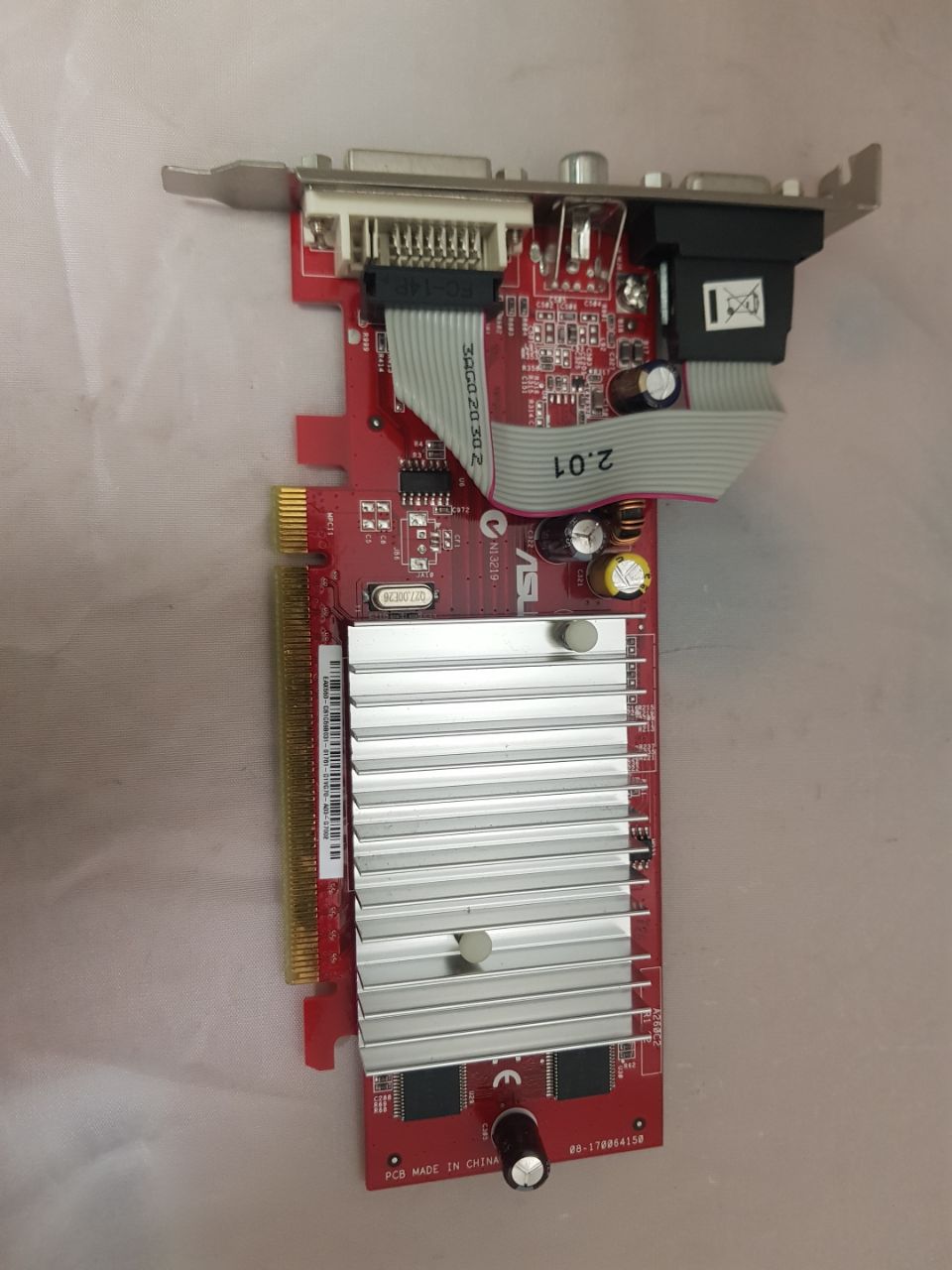 Видеокарта ASUS EAX550/TD/128M/A б.у s.n 59CM150393 на проверку