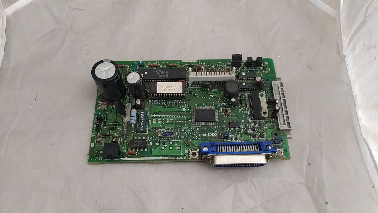 Плата процессорная для принтера OKI 280 2PU4005-1858 s.n 17FF02A4 б.у не раб.