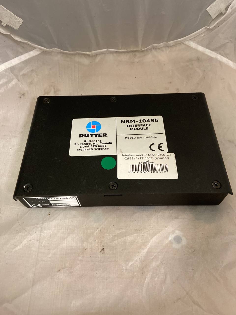 Interface module NRM 104S6 Rut 02898 s.n 12110021 раб.