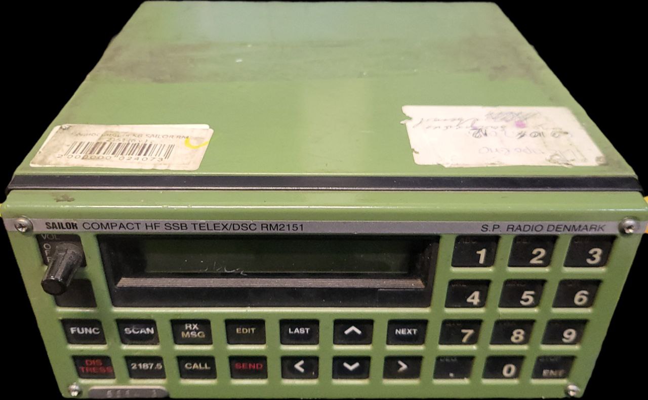 Радиостанция SAILOR HF SSB TELEX RM 2151 s.n 666413, б.у, рабочее