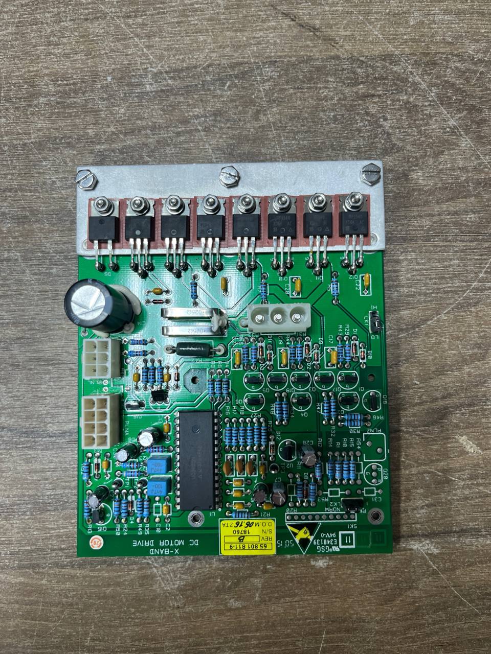 Плата X-Band DC Motor Drive rev. B s.n 18760 б.у рабочее