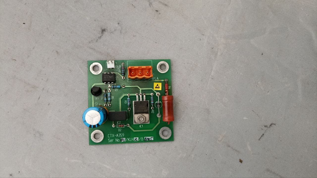 Плата управления двигателем радара CTX-A359 s.n. 01.KLH2.BB415 на проверку