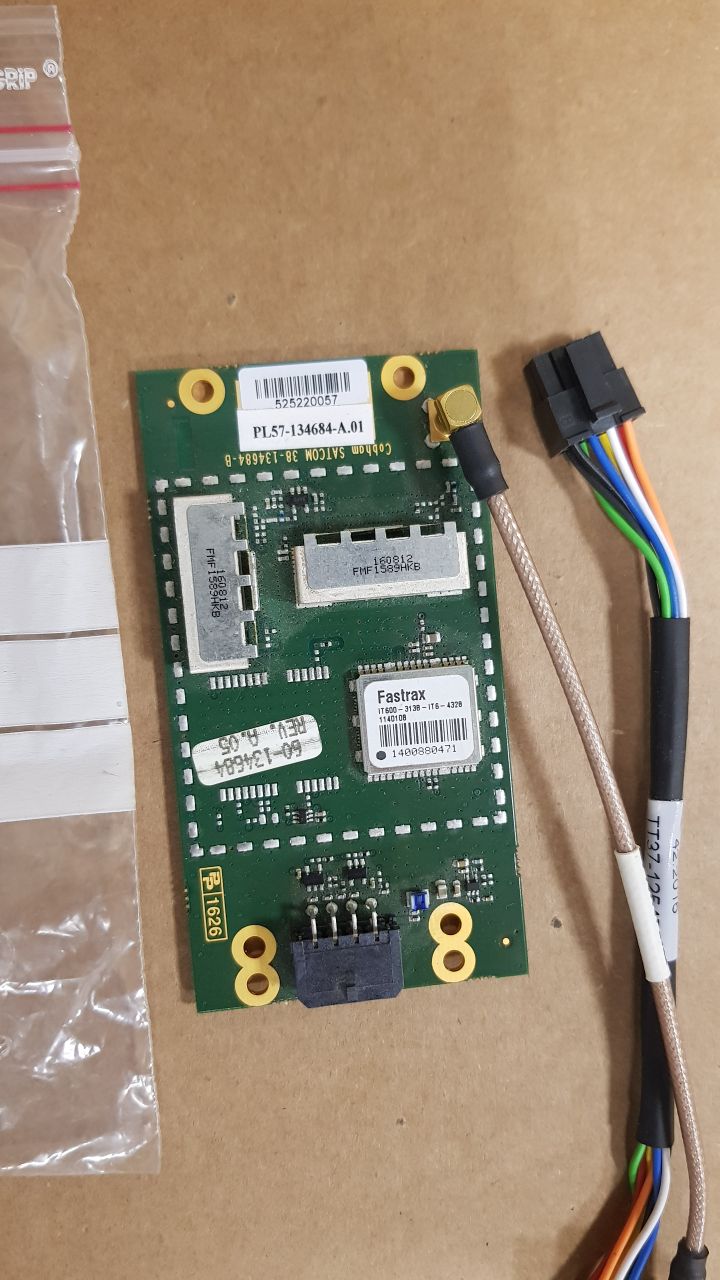 Плата Cobham Satcom 38-134684-B б.у рабочее (нет болтов в комплекте)