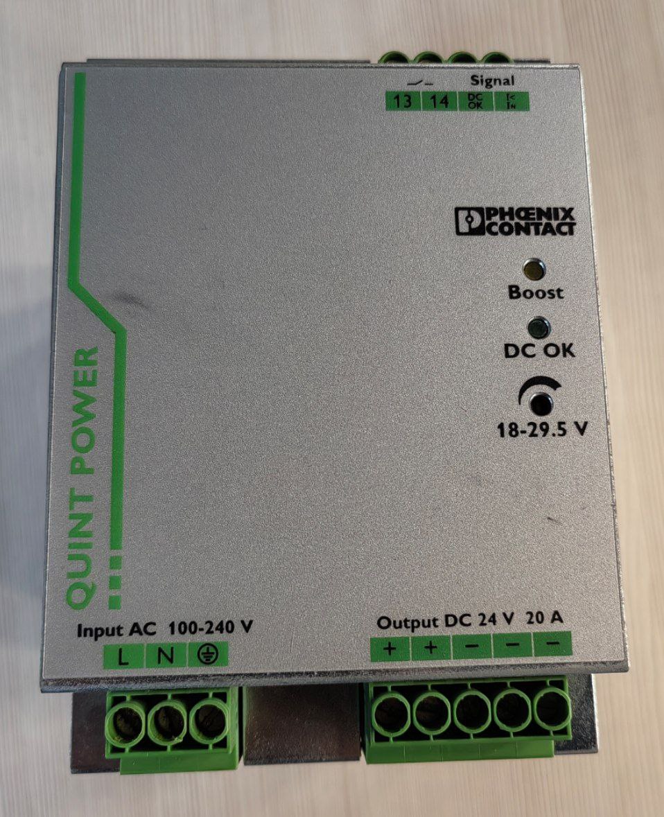 Блок питания Phoenix Contact QUINT-PS/1AC/24DC/20, s.n 0000267742, б.у, на проверку
