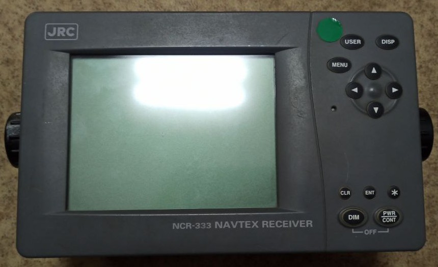 Приемник NAVTEX JRC NCR-333 s.n АСТ-719440, (Индия 3), б.у, рабочее
