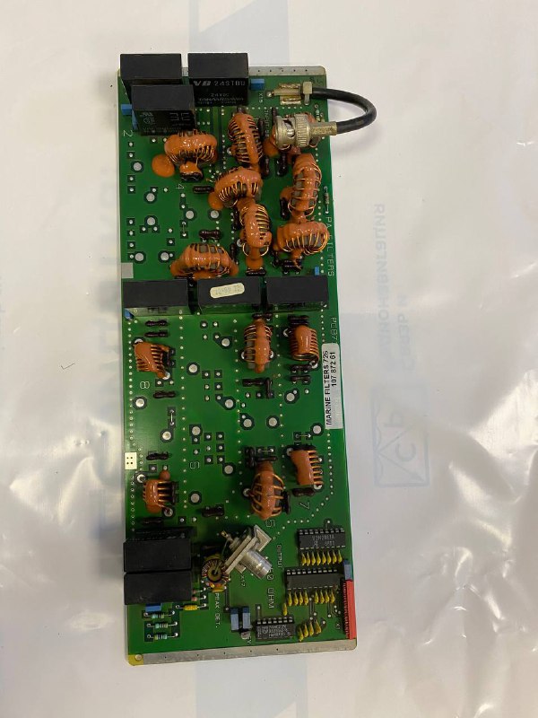 Плата ПВ.КВ MARINE FILTERS PCB 726 10787261 б.у. s.n. 43939 рабочее