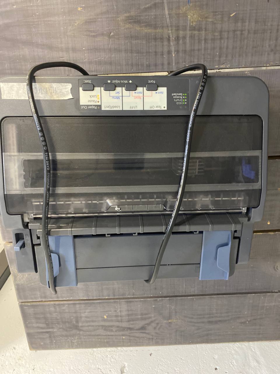 Принтер EPSON LX-350 s/n Q78Y080520 б.у рабочее